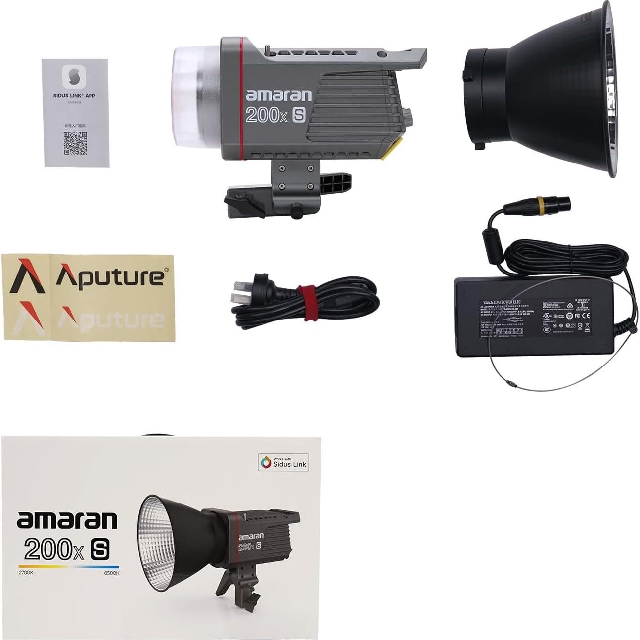 Luz LED Bi-Color Amaran 200X S 3.69kg Control APP