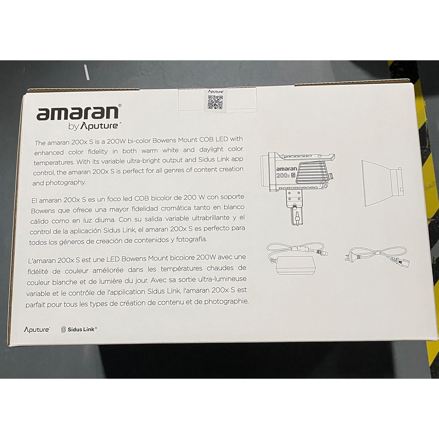 Luz LED Bi-Color Amaran 200X S 3.69kg Control APP