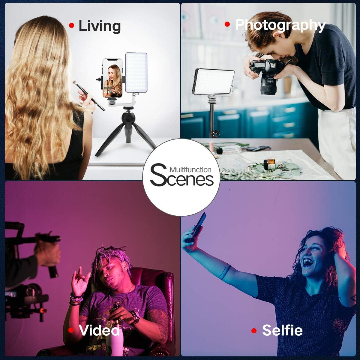 Luz Portátil LED RGB IVISII G2 12W Batería 4300mAh