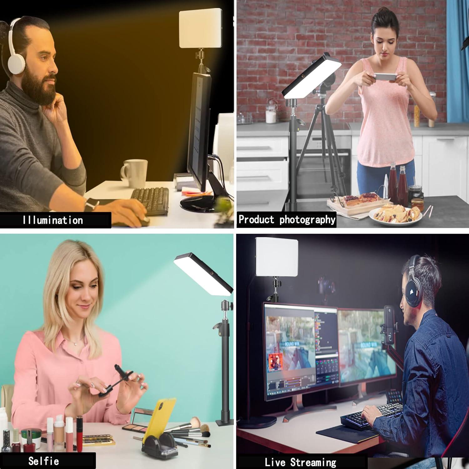 Luz de Video LED Bi-Color YunDZ 2700K-5700K Regulable