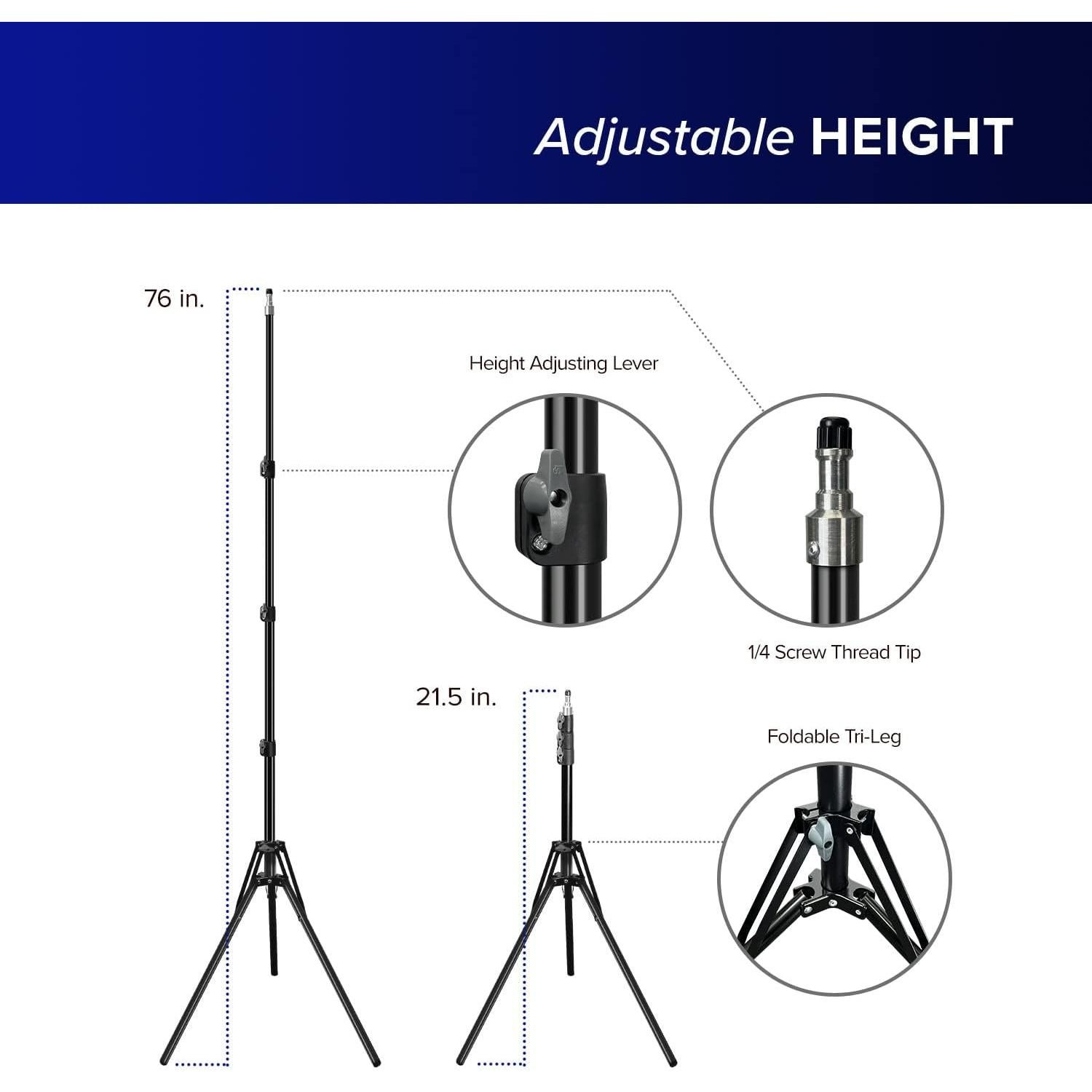 Luz Continua LED Julius Studio 50W 4500 Lúmenes 5700K