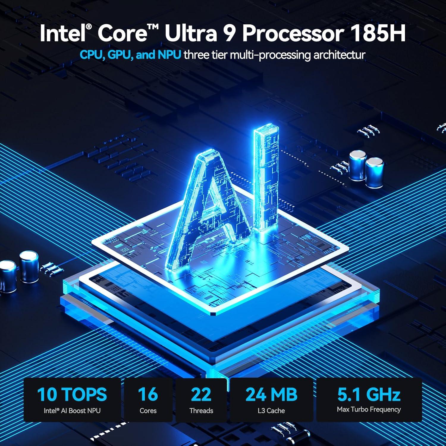 Mini PC GEEKOM XT1 Ultra 32GB RAM 2TB SSD 8K Windows 11
