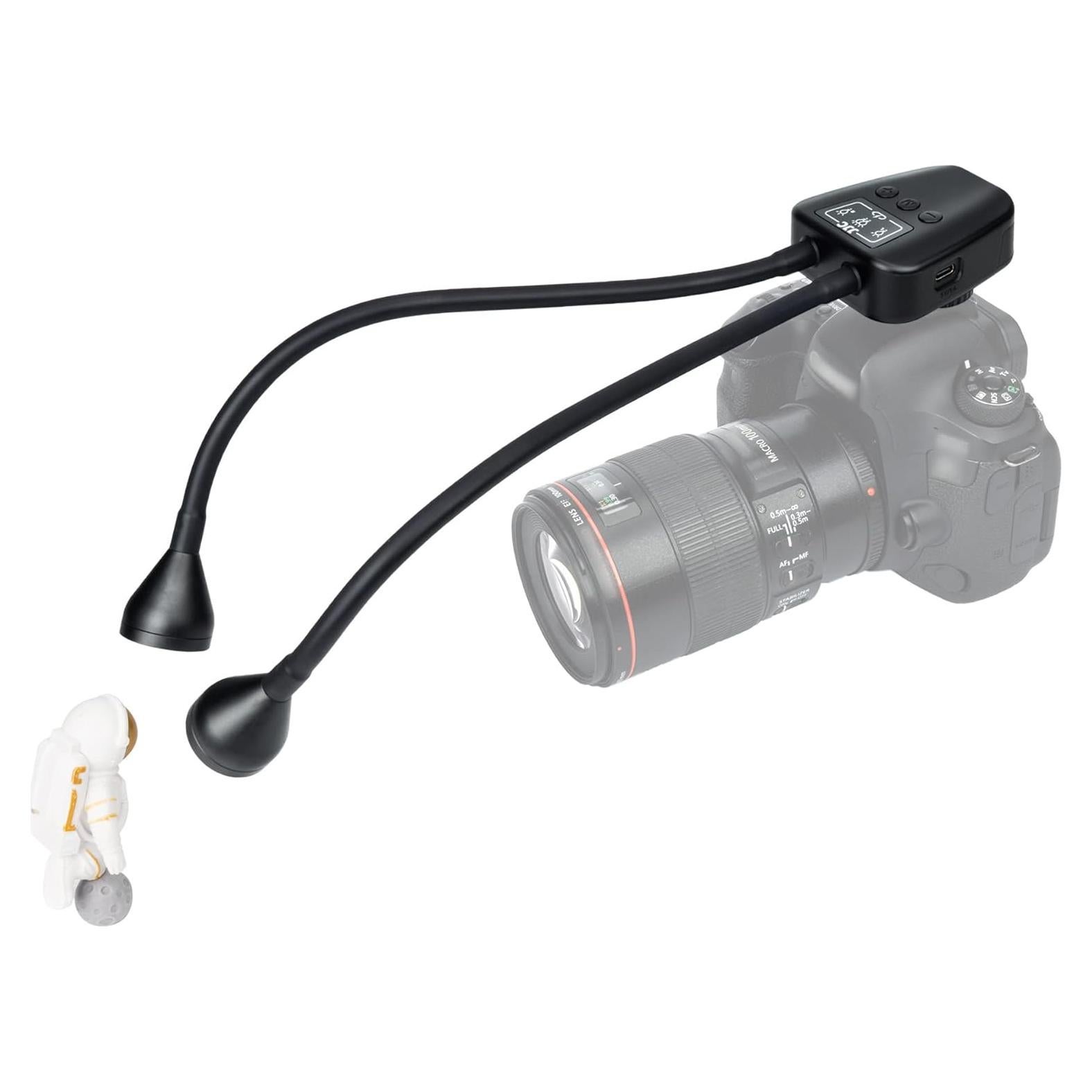 Luz de Brazo Macro LED Jinjiacheng 36CM Brillo Ajustable 10 Niveles