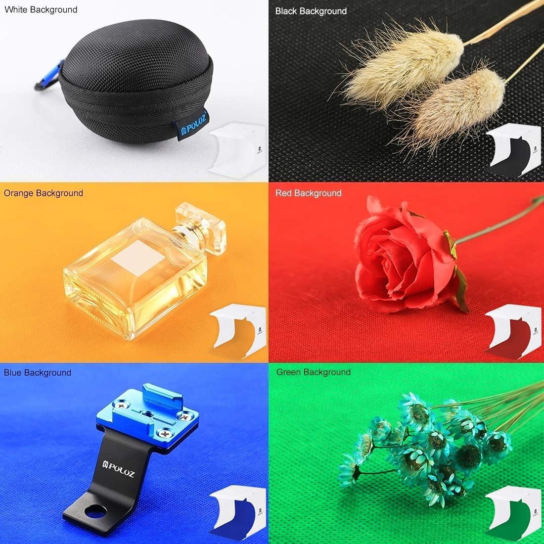 Mini Estudio Fotográfico Portátil ELEPHANTBOAT 20cm con 6 Fondos