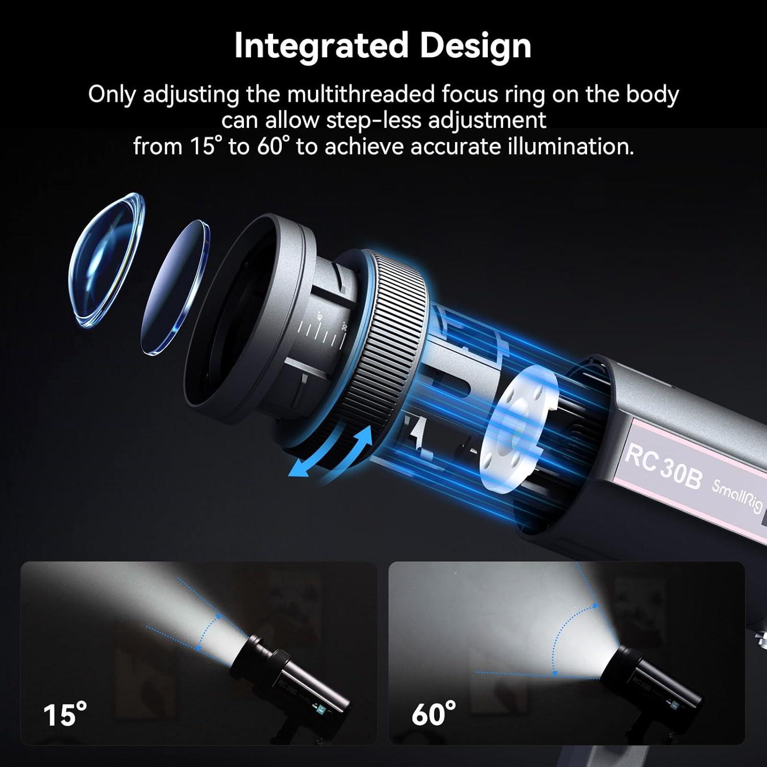 Luz de Video Bi-Color SMALLRIG RC 30B 30W 2700K-6500K