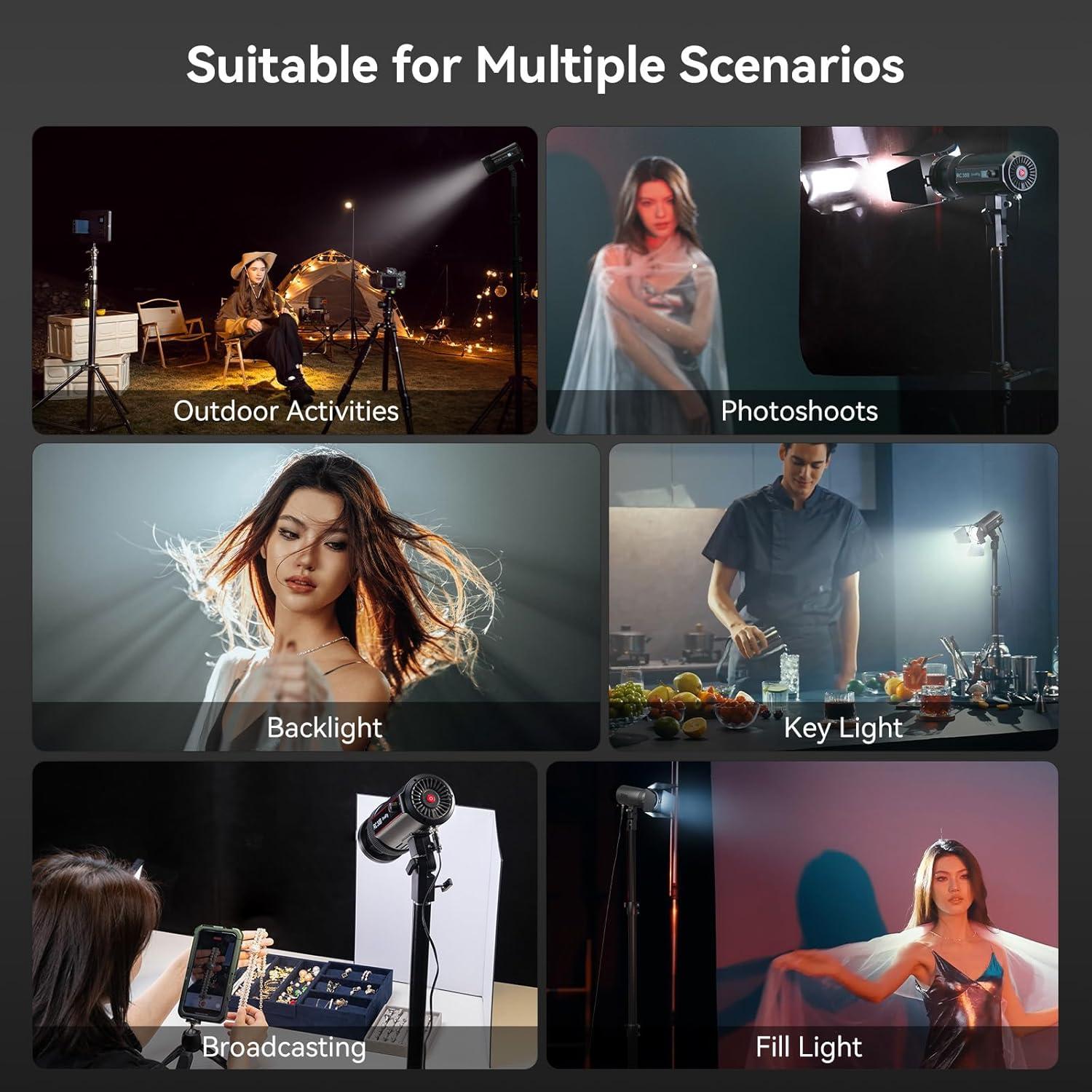 Luz de Video Bi-Color SMALLRIG RC 30B 30W 2700K-6500K