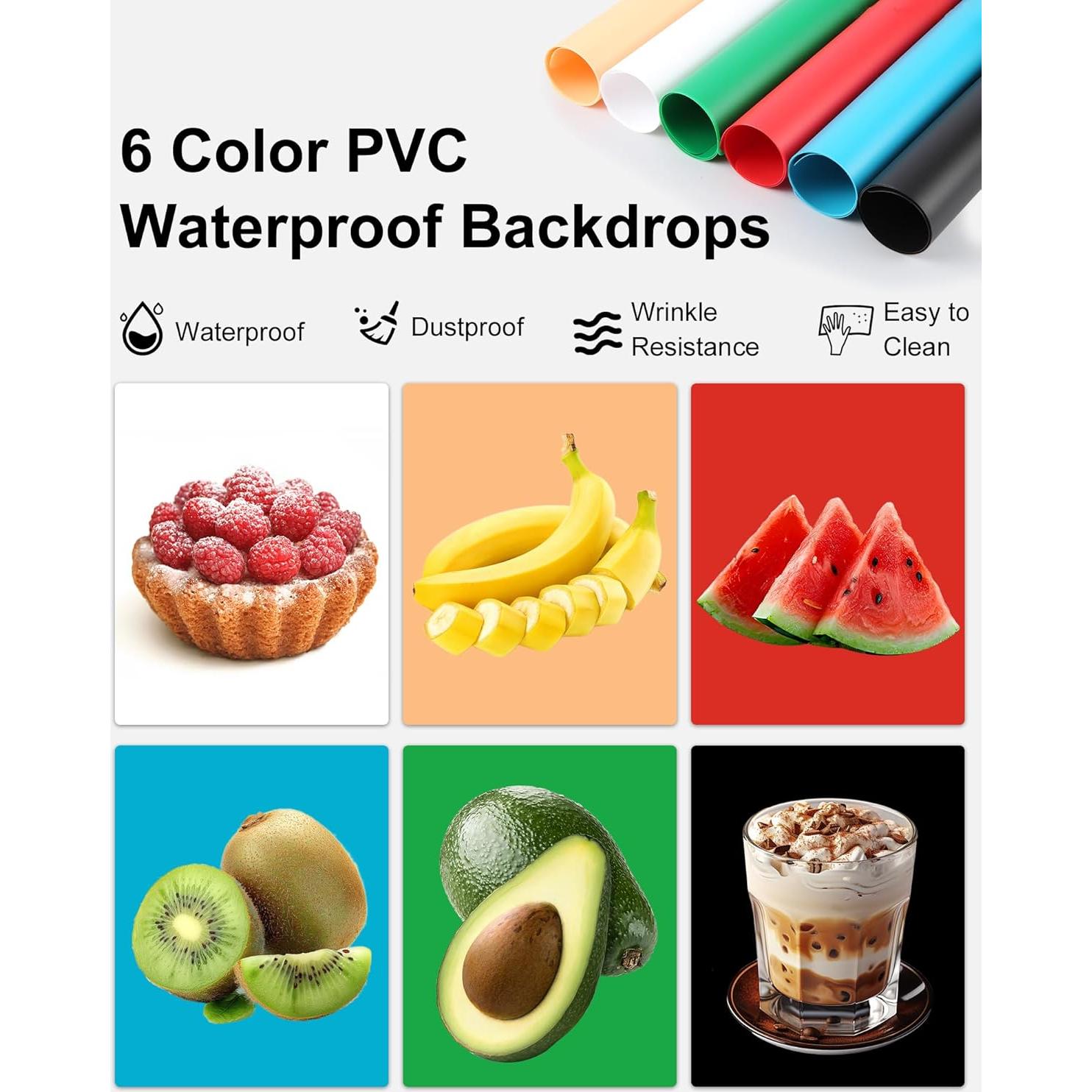 Kit de Estudio Fotográfico Portátil 30x30cm PULUZ con 120 LEDs