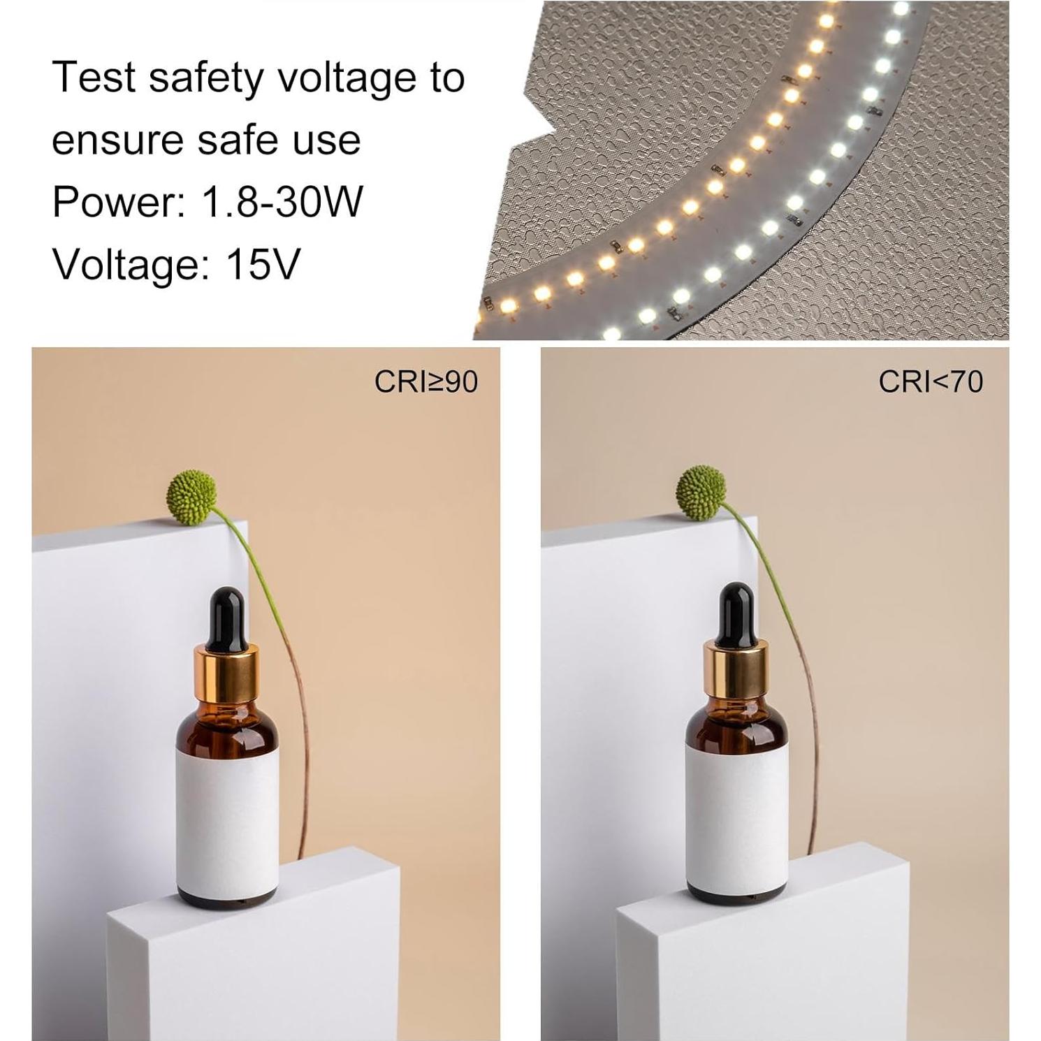 Caja de Luz Fotográfica PULUZ 50.8x50.8cm con 200 LED y 12 Fondos
