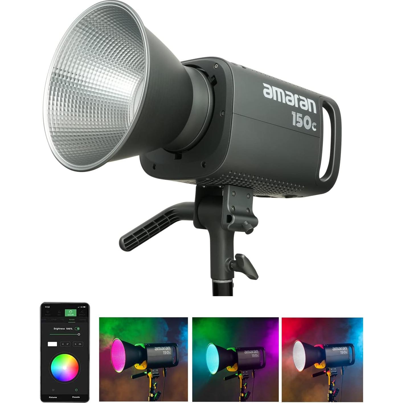 Aputure amaran 150c Luz de Video RGB 150W Montaje Bowens