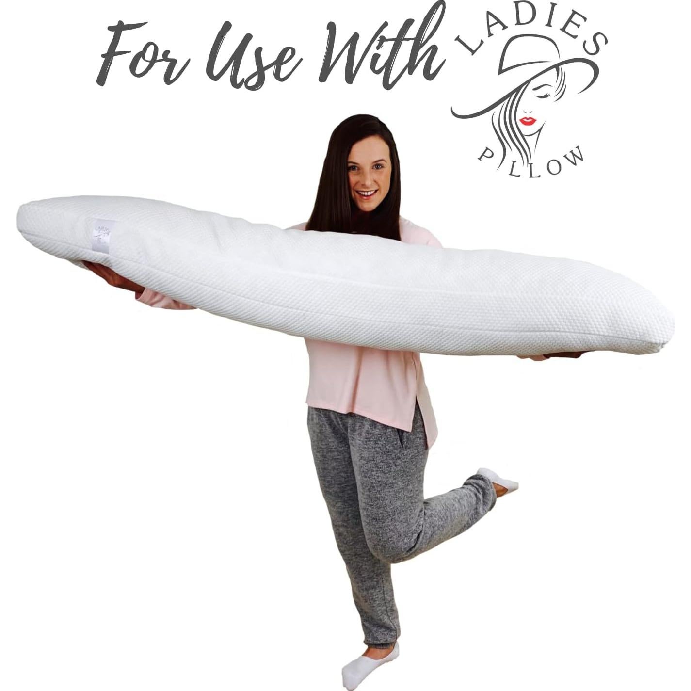 Funda de Almohada de Lino ALMOHADA DE MUJERES 145x41 cm