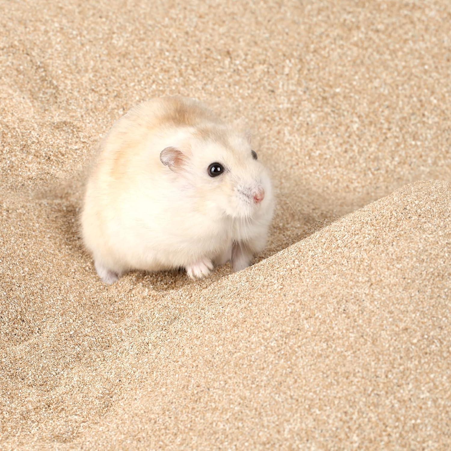 Arena de baño BUCATSTATE para hámsteres 1.5kg sin polvo