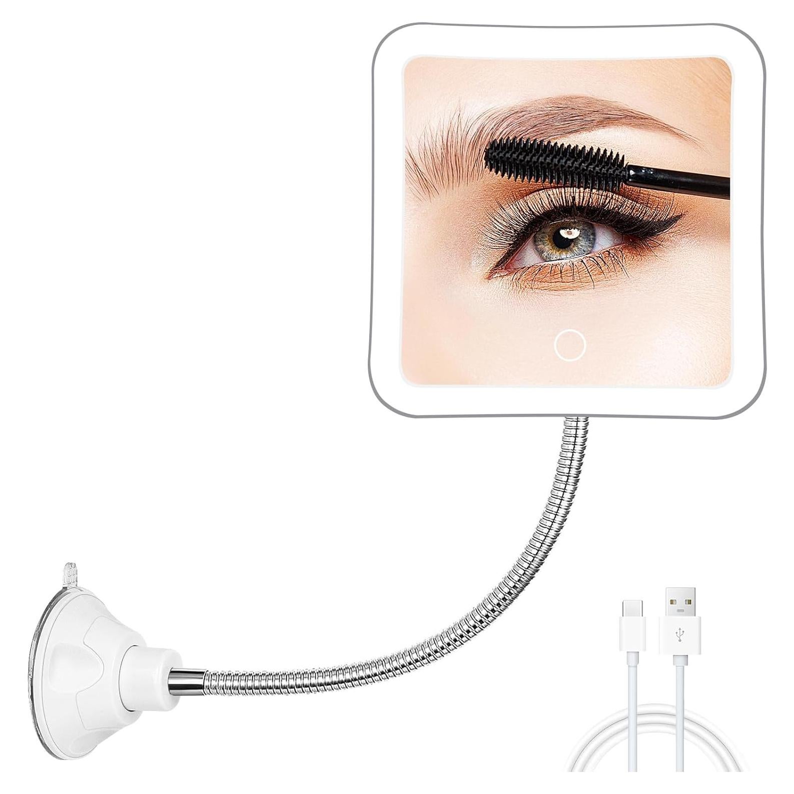 Espejo de Aumento Iluminado Fabuday 30X Recargable LED