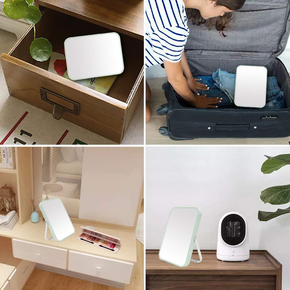 Espejo de Maquillaje YEAKE Plegable 20x15cm Verde Macaron