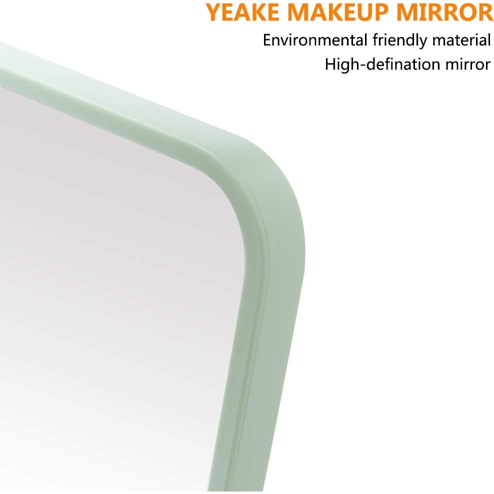Espejo de Maquillaje YEAKE Plegable 20x15cm Verde Macaron