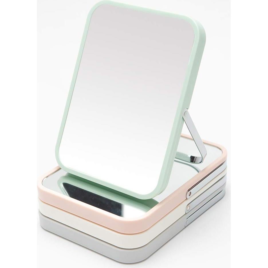 Espejo de Maquillaje YEAKE Plegable 20x15cm Verde Macaron