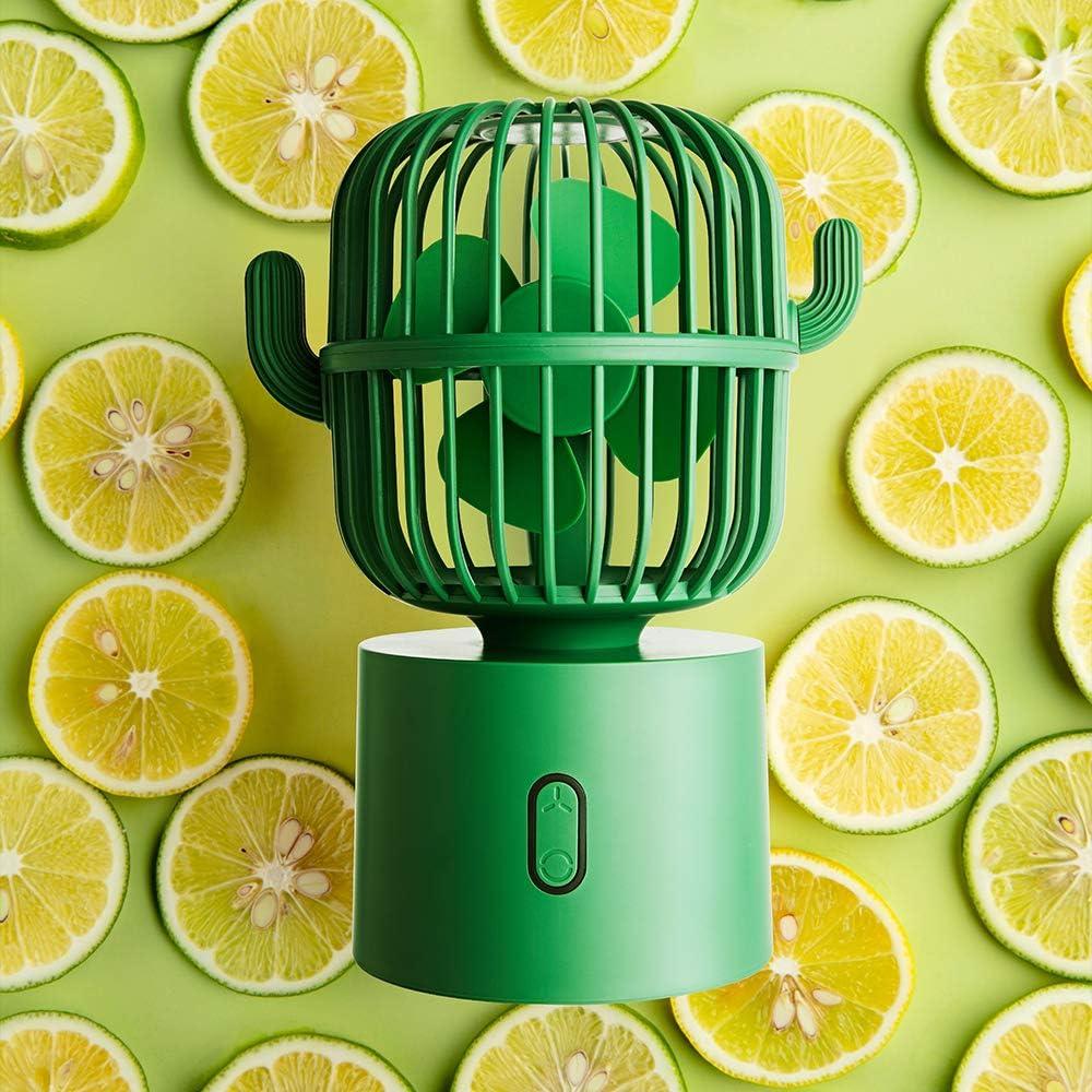 Ventilador Personal BEISHIDA Cactus USB 3 Velocidades 80°