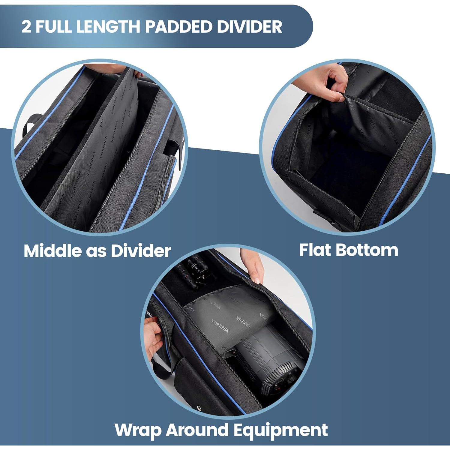 Bolsa de Transporte YOREPEK para Trípode 128 cm Resistente