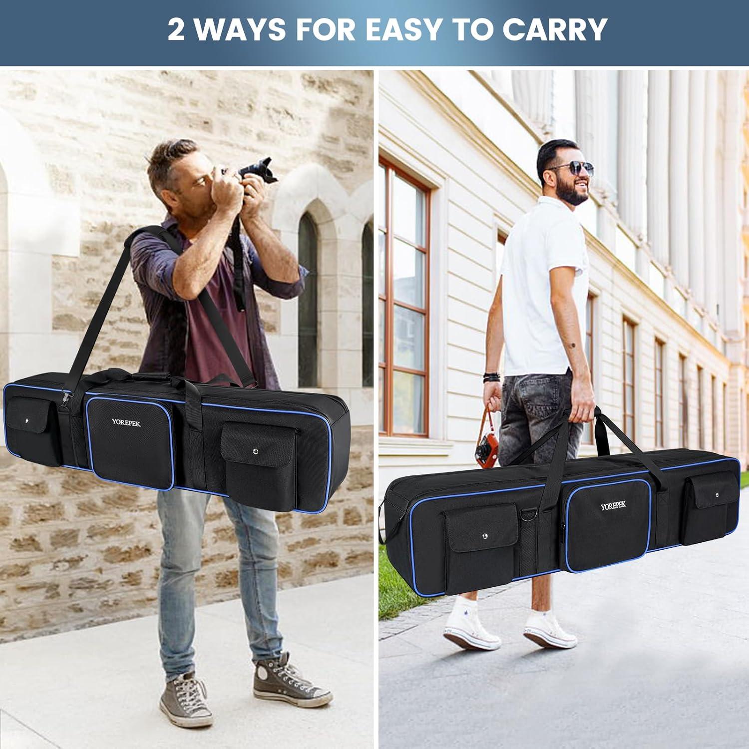Bolsa de Transporte YOREPEK para Trípode 128 cm Resistente