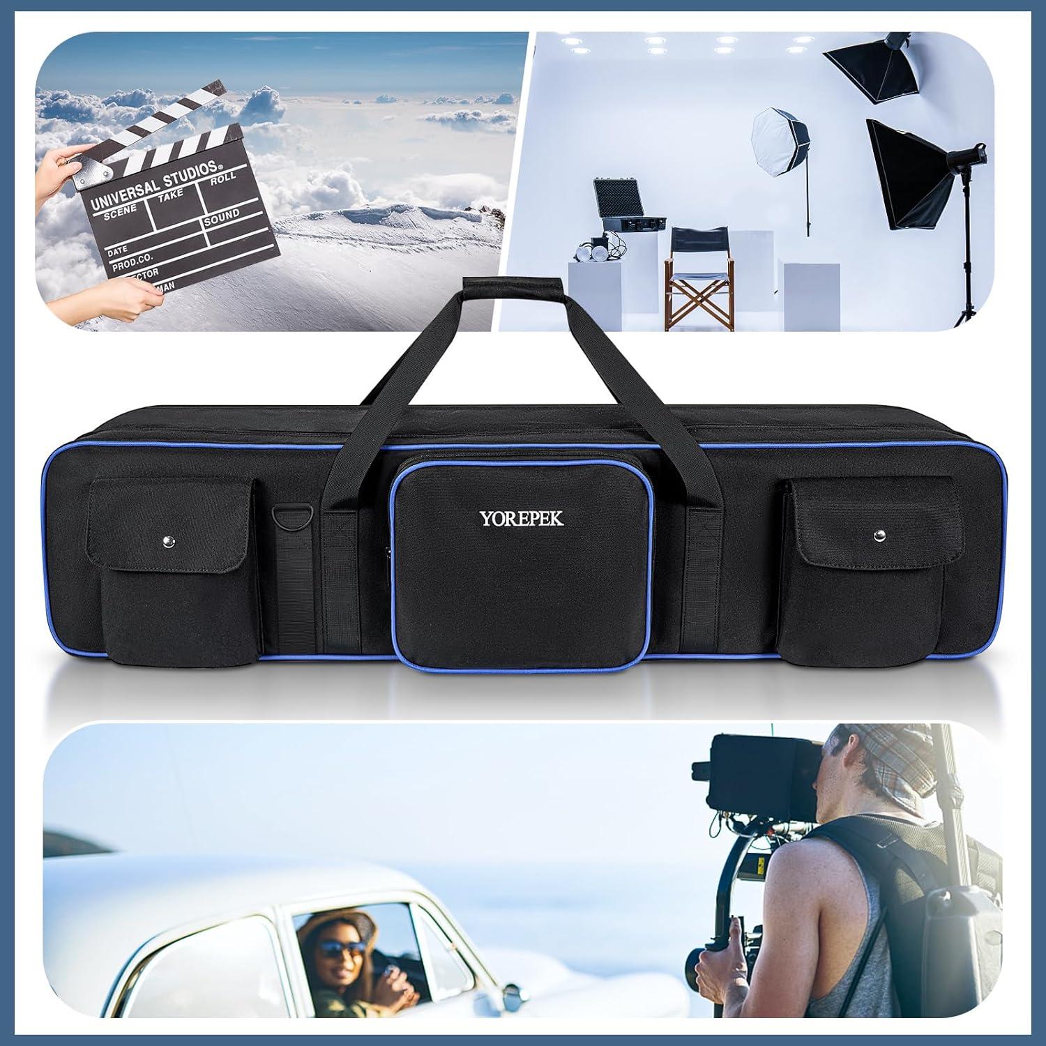 Bolsa de Transporte YOREPEK para Trípode 128 cm Resistente