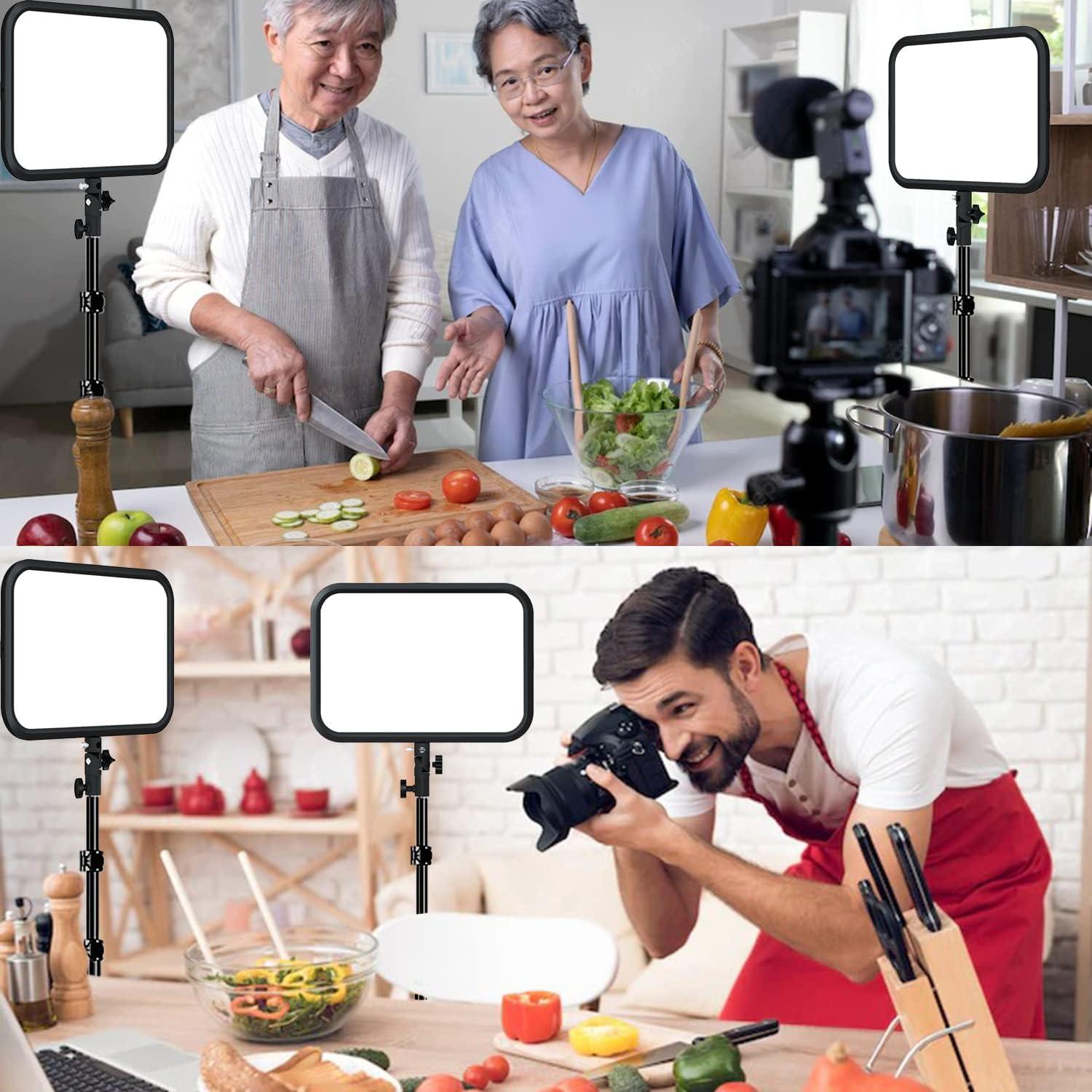 Kit de Iluminación LED ITOTIN 45W Bi-Color con Trípode 180cm