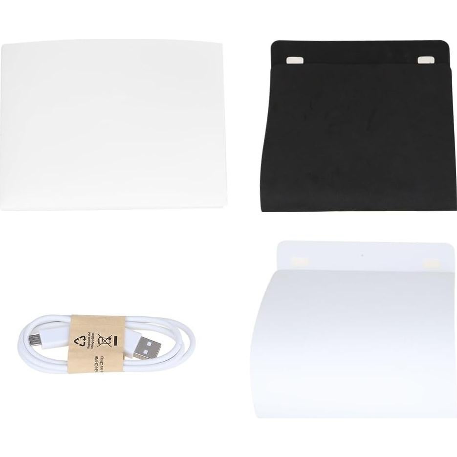 Kit de Estudio Fotográfico Plegable Depthlan con Luz LED