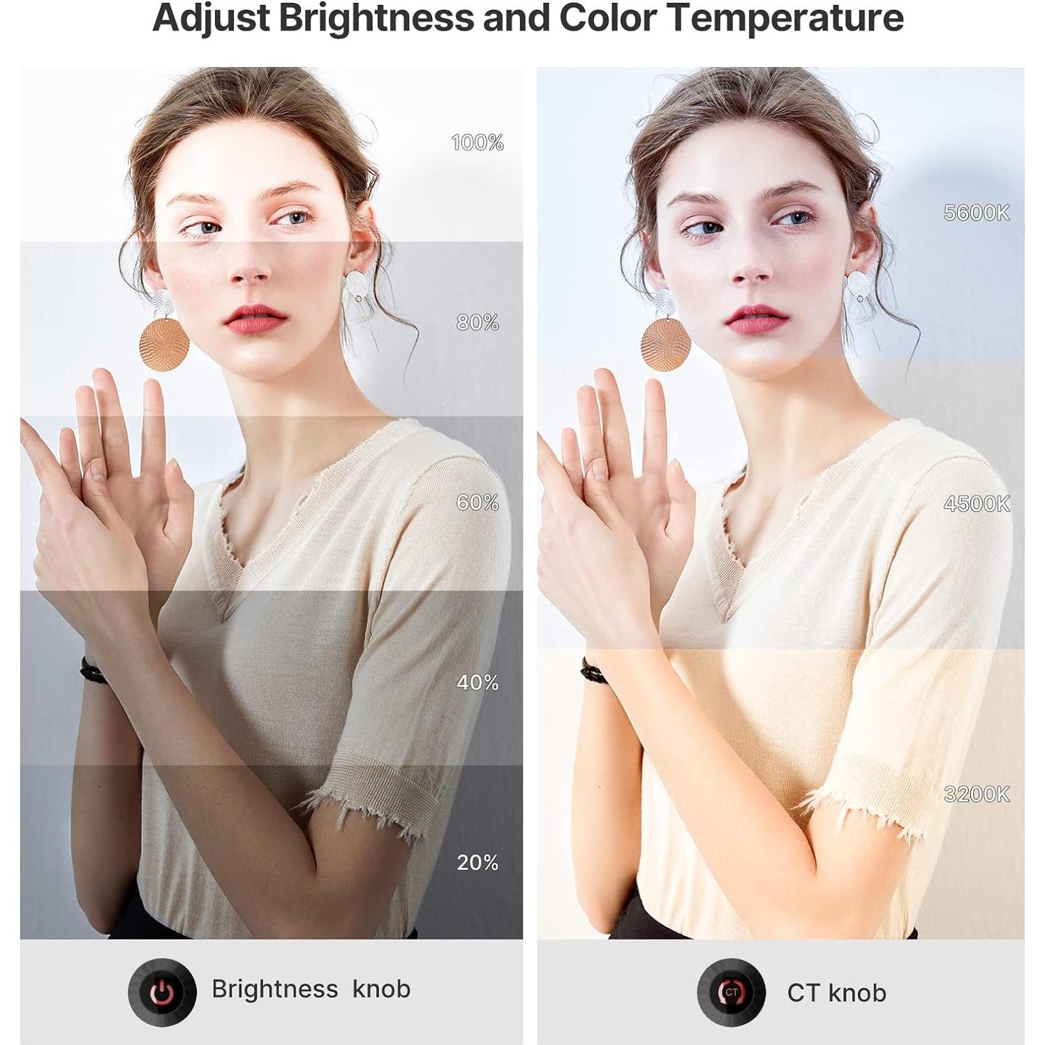 Luz de Video LED VIJIM VL81 Bicolor 3200K-5600K 3000mAh