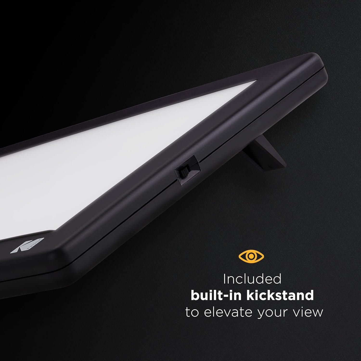 Caja de Luz LED KODAK 12x8 para Diapositivas y Negativos