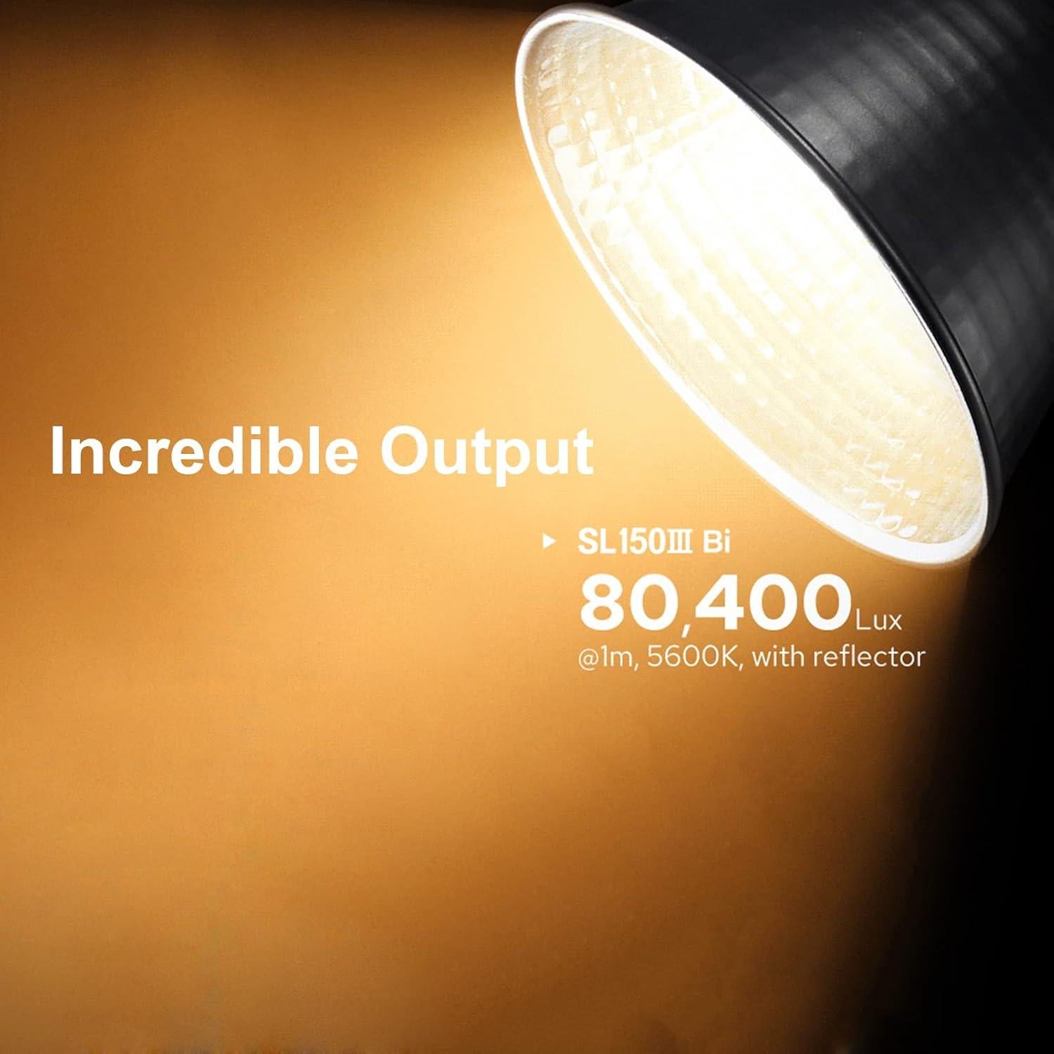 Luz LED de Video Godox SL150IIIBi 160W Bi-Color 2800K-6500K