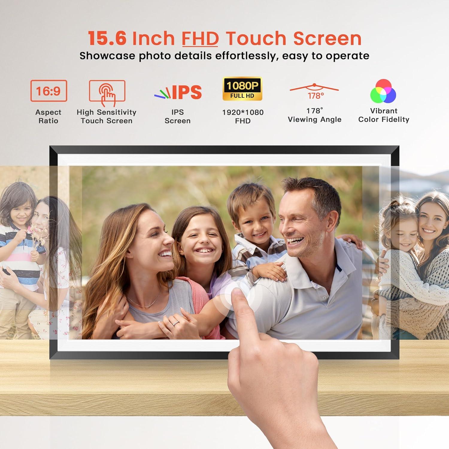 Marco Digital Frameo 15.6" FHD WiFi 32GB LED BIGASUO