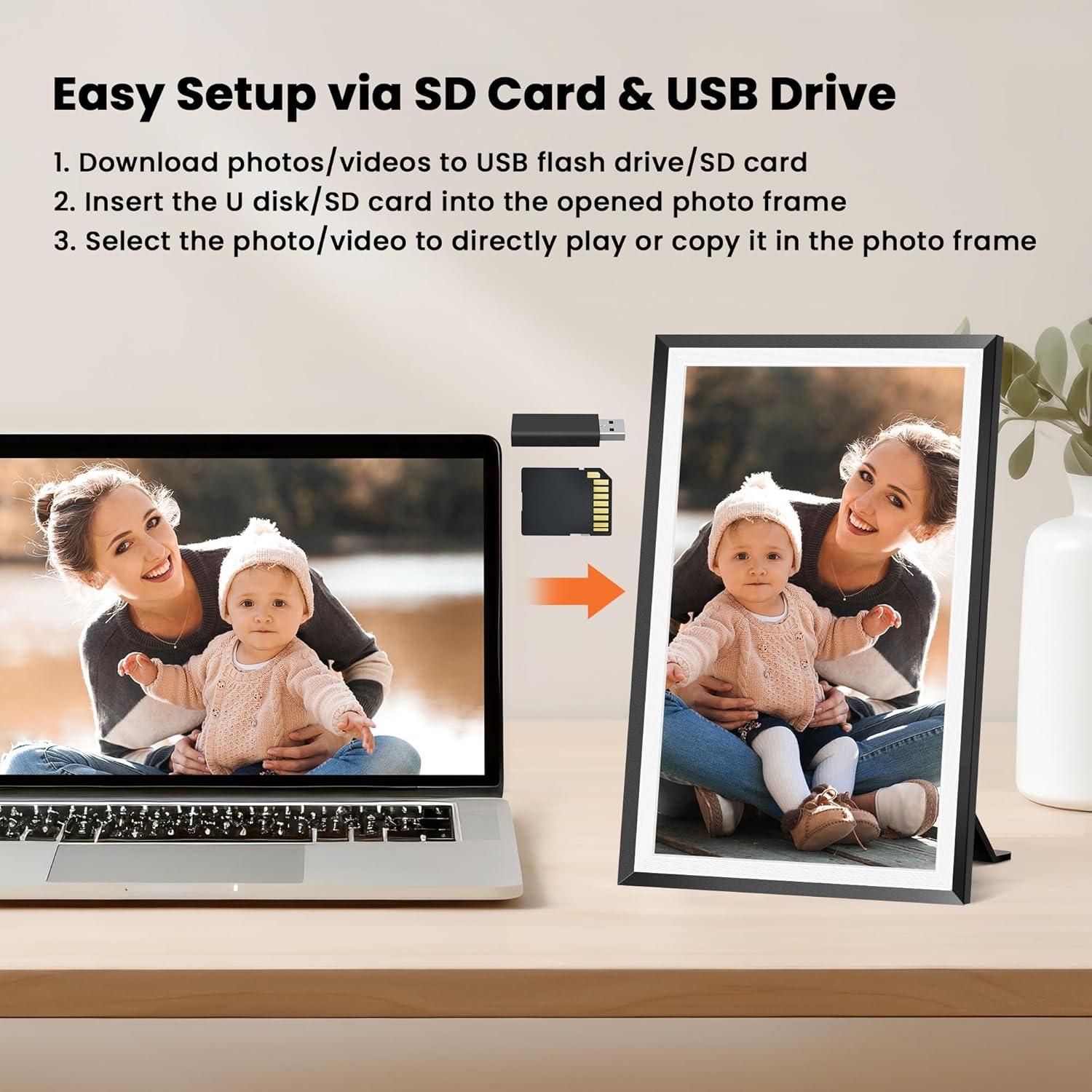 Marco Digital Frameo 15.6" FHD WiFi 32GB LED BIGASUO