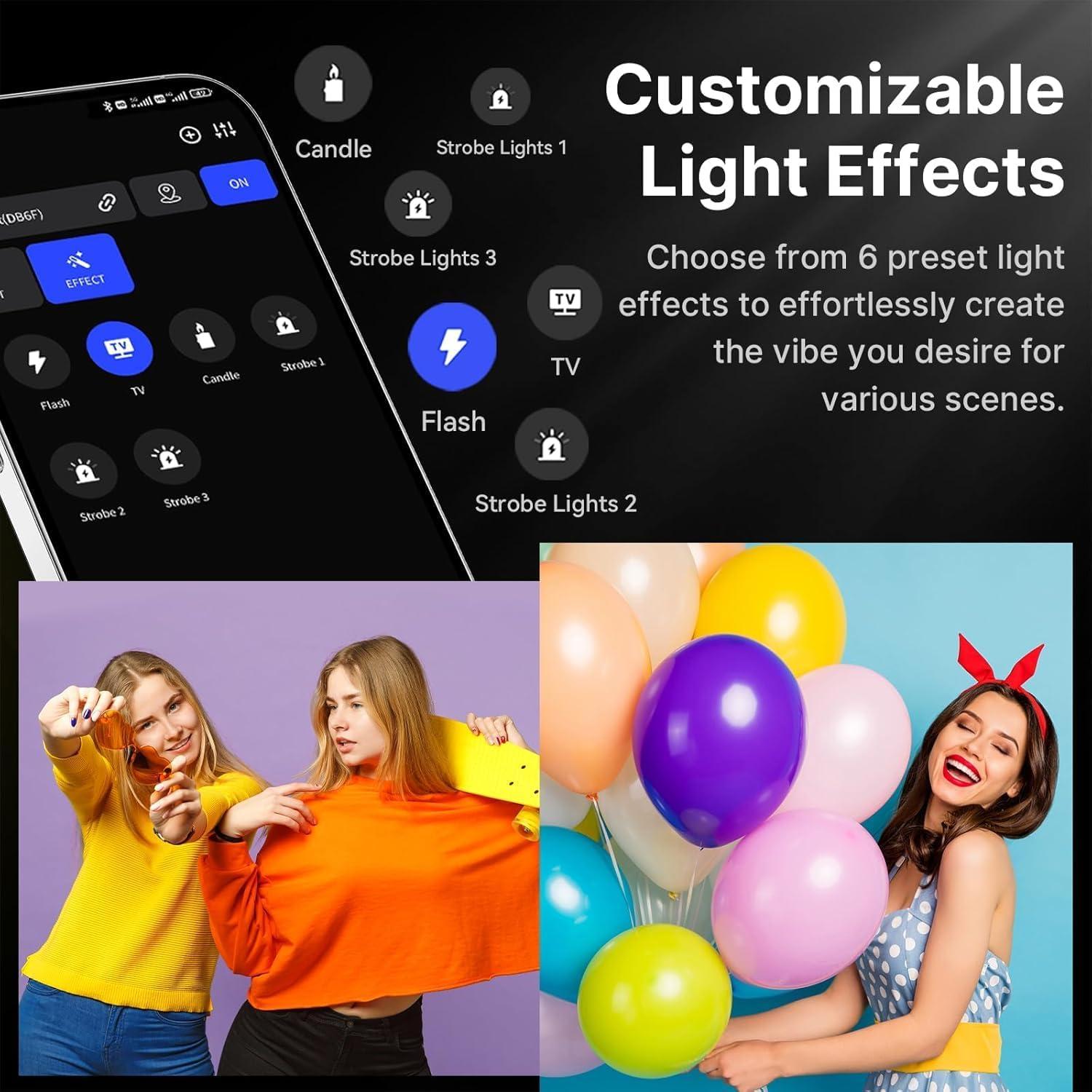Luz de Video ULANZI VL-200Bi 200W LED Bi-Color Control APP