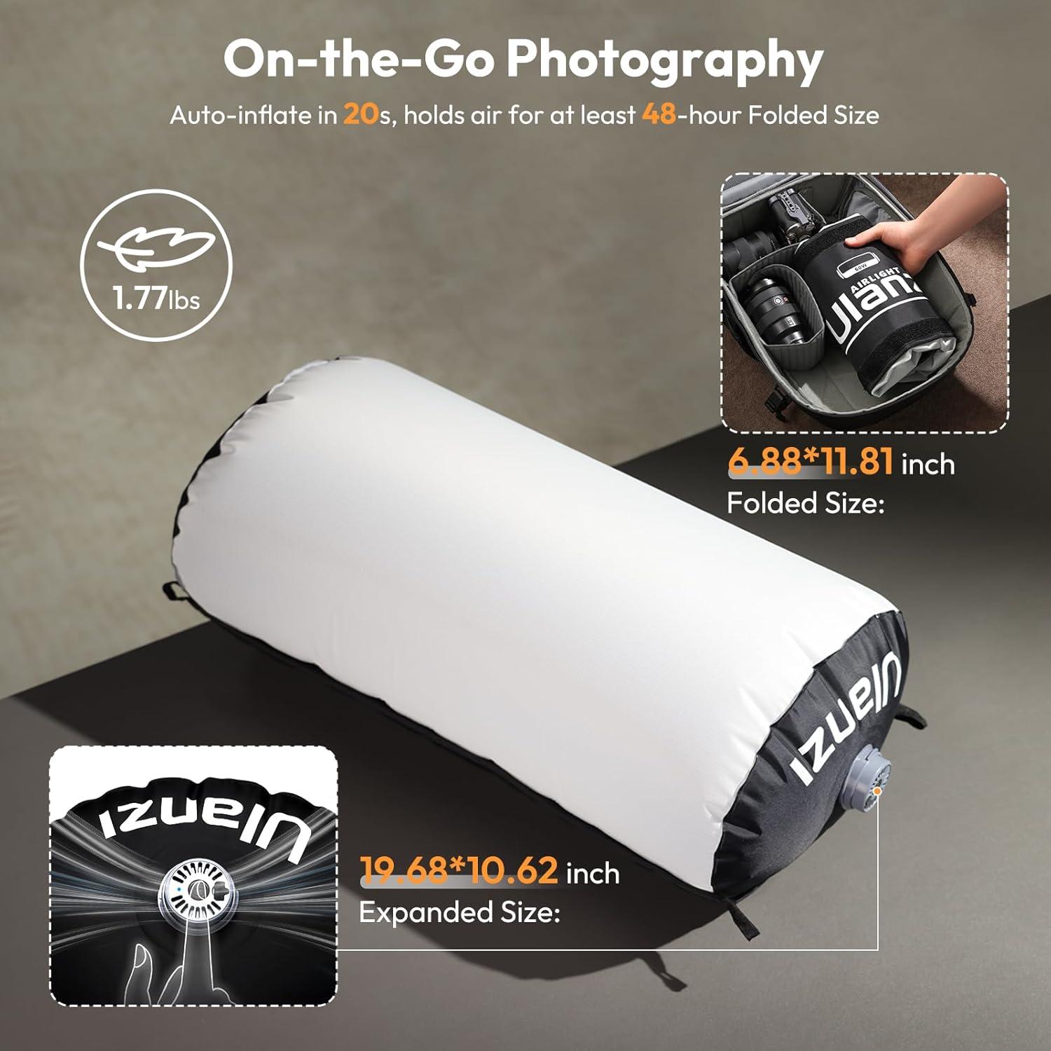 Luz LED Inflable Ulanzi AL60 60W Bi-Color 2700K-6500K