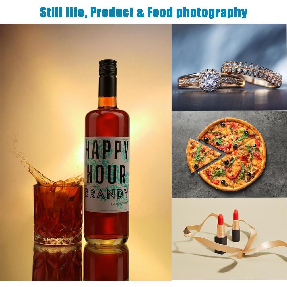 12 Hojas Difusoras de Luz FIEWSZIHU 40x50 cm para Fotografía