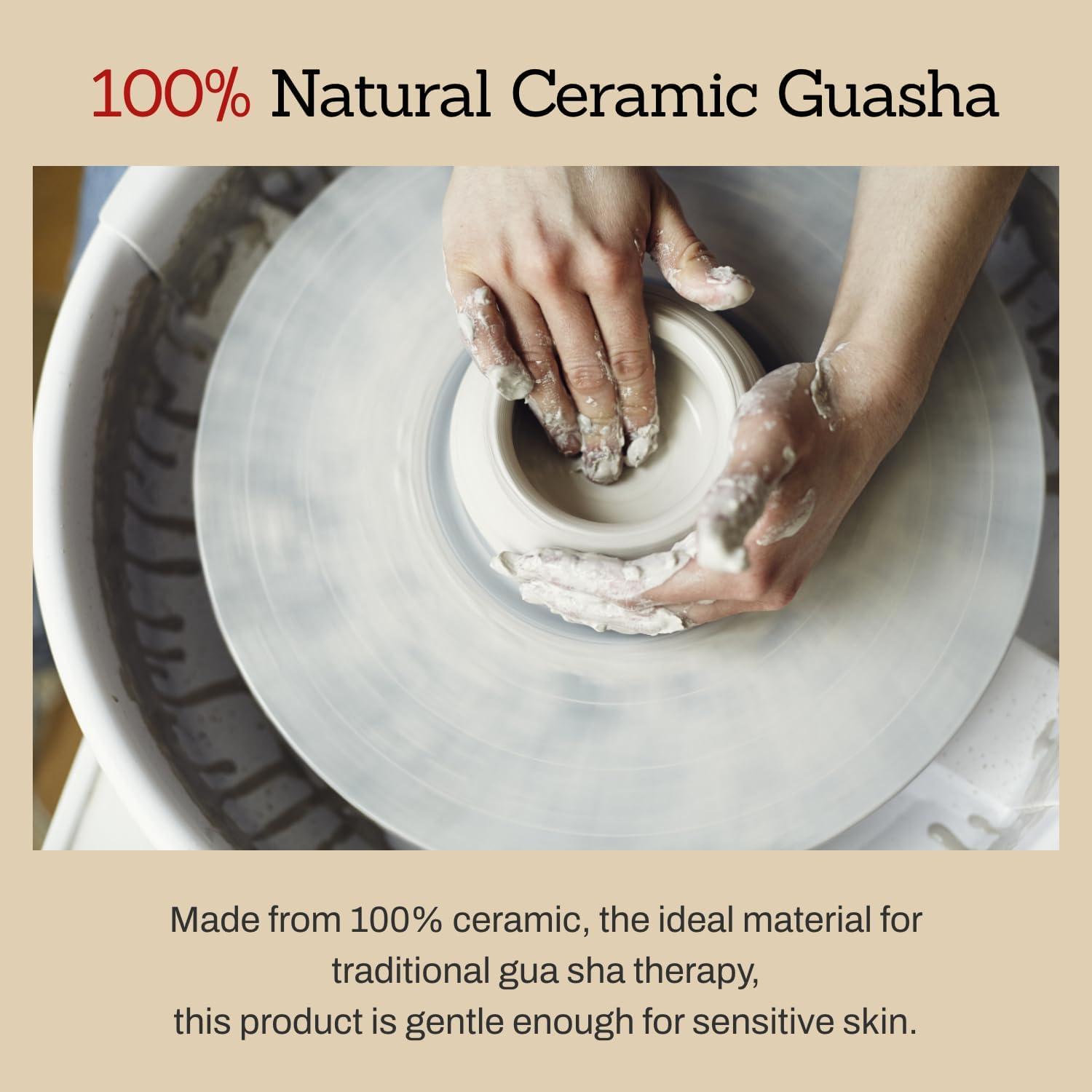 Gua Sha Cerámica MEDITHERAPY MT-08 Masajeador Corporal