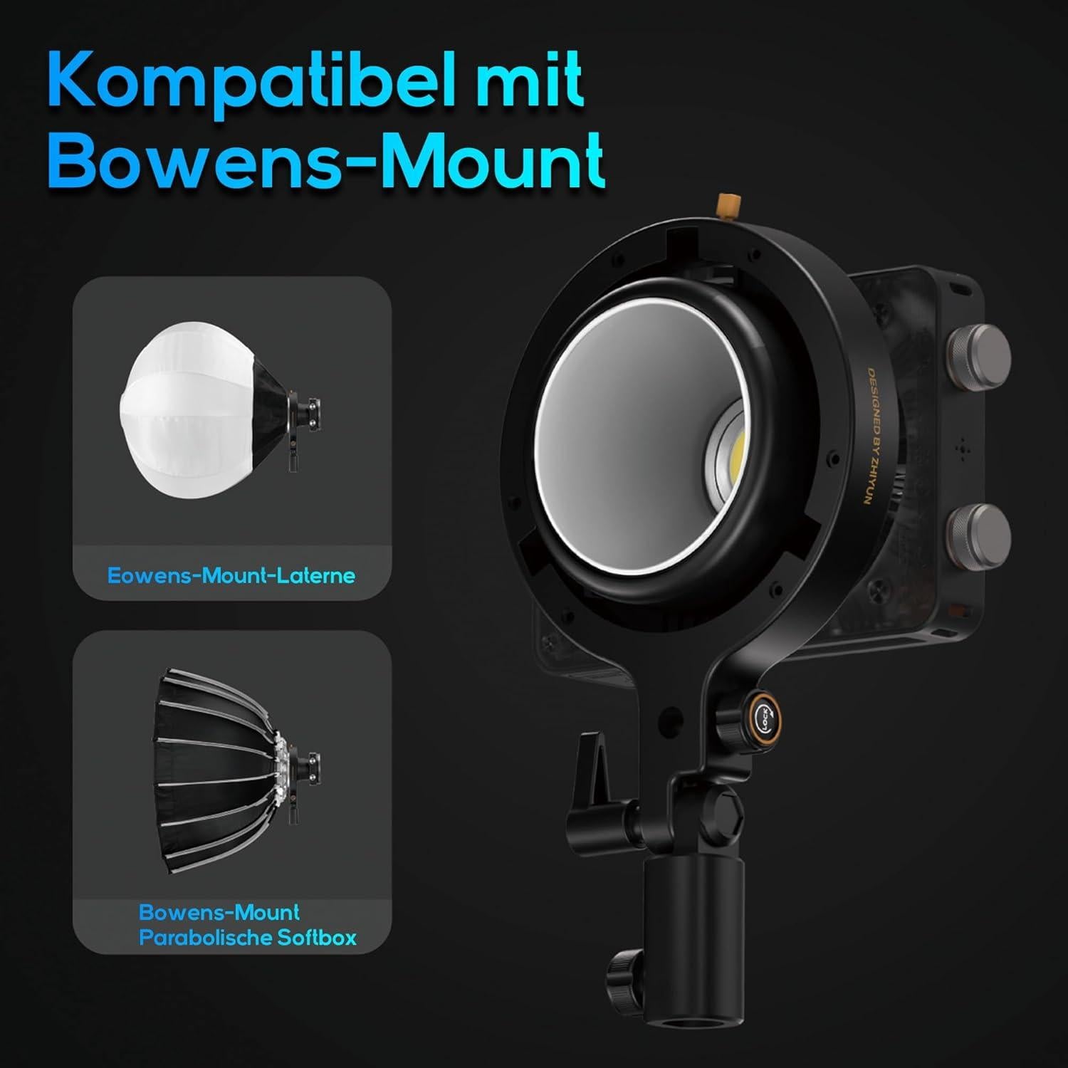 Luz LED de Video Zhiyun MOLUS X100 PRO V2 100W 2700K-6500K