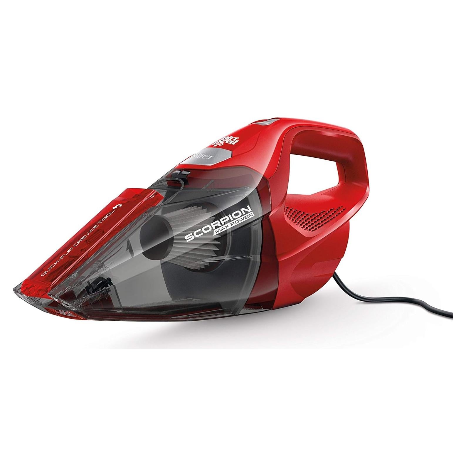 Aspiradora de Mano Dirt Devil Scorpion 150W, Ligera y Potente