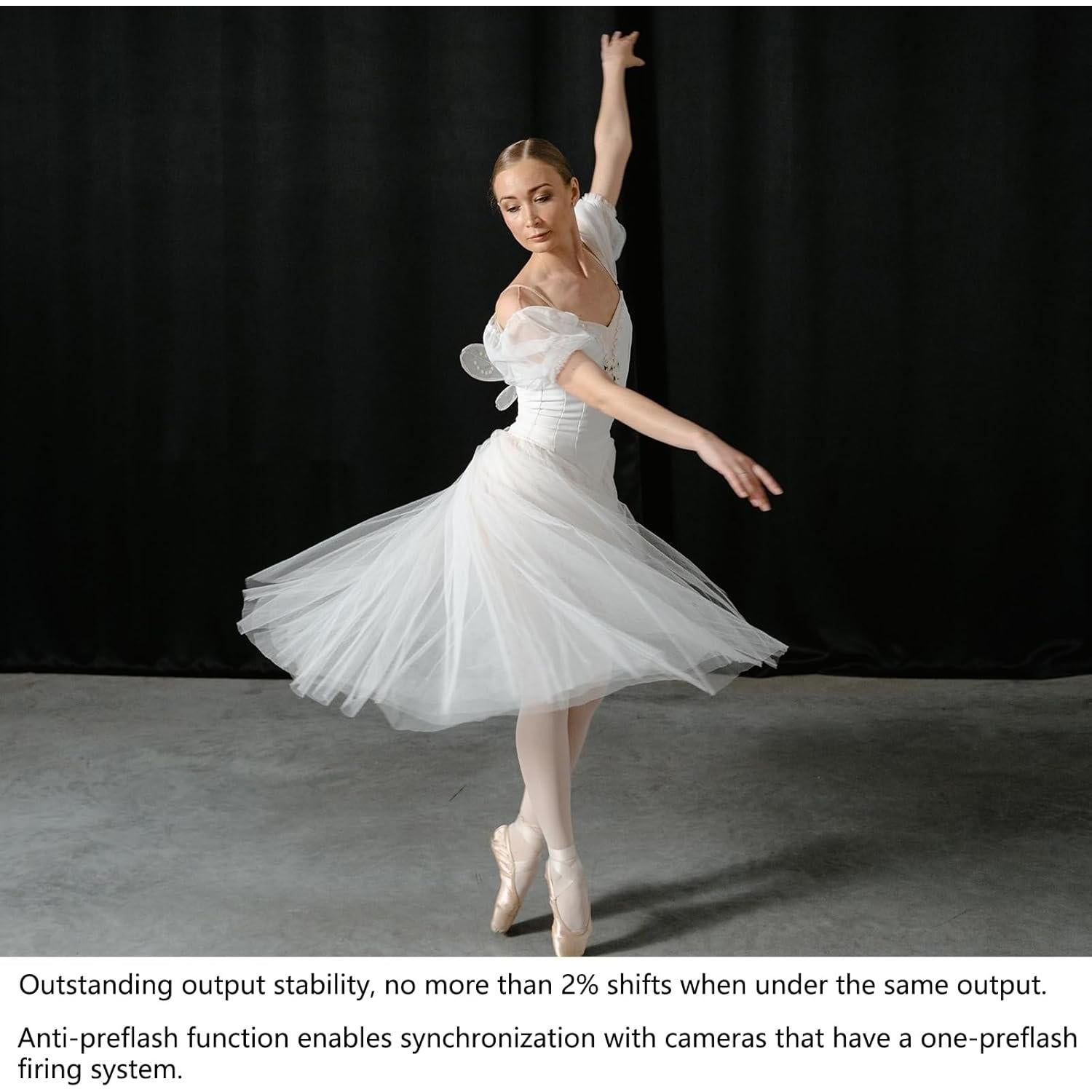 Flash Estroboscópico Godox MS300V 300W con Luz LED 10W