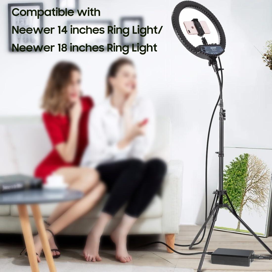 Adaptador de Corriente 15V 4A para Neewer Ring Light 14" 18"