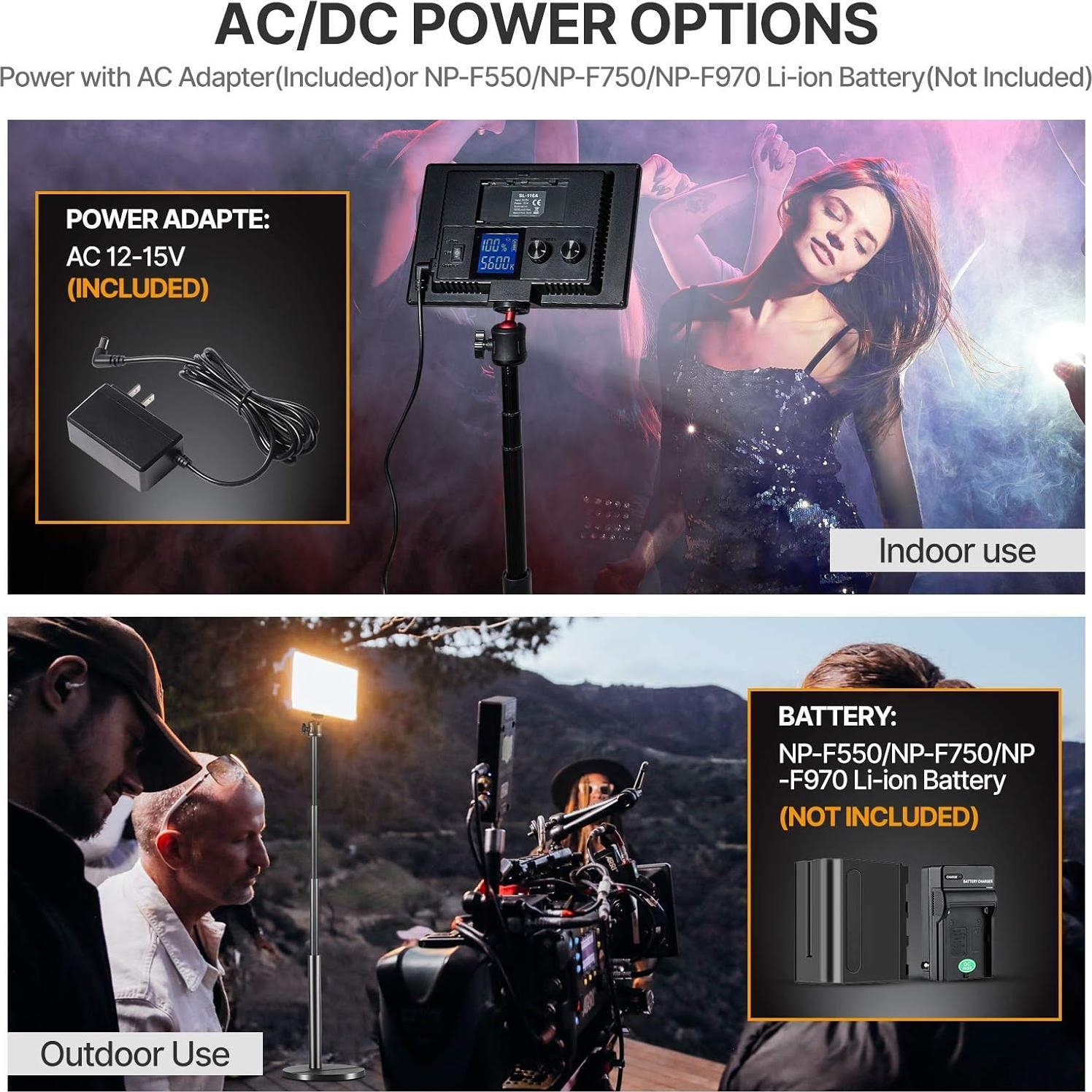 Luz Clave LED ULANZI Dimmable Bi-Color 3200-5600K 72cm