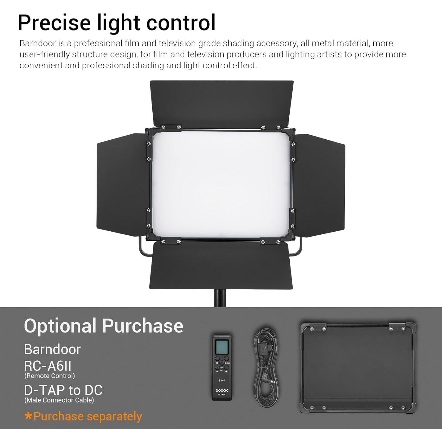Luz de Video LED Bicolor Godox LDX50Bi 65W 2800K-6500K