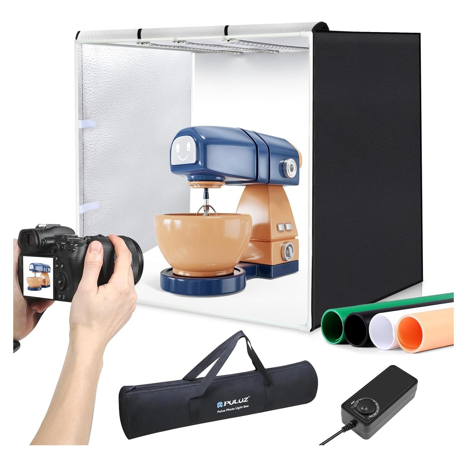 Caja de Luz Fotográfica PULUZ 80x80cm LED 90W 14000LM