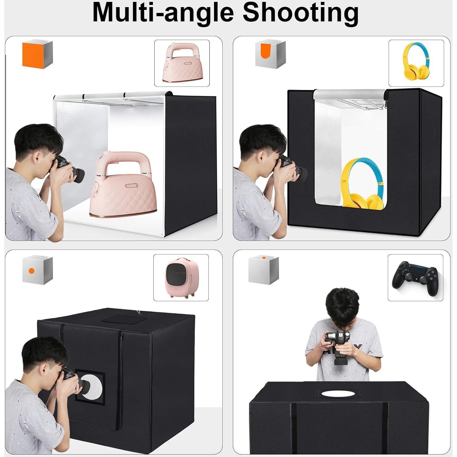 Caja de Luz Fotográfica PULUZ 80x80cm LED 90W 14000LM