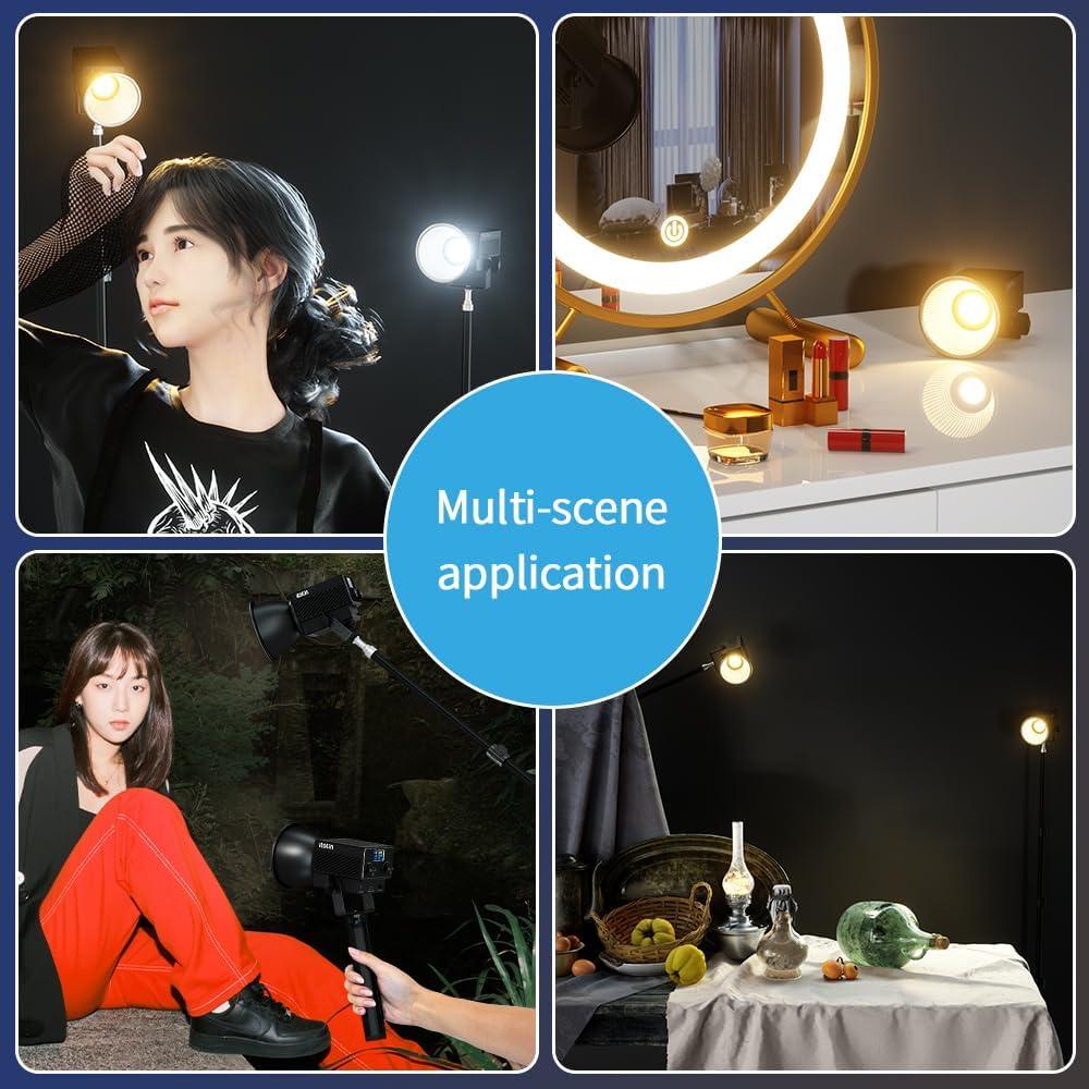 Luz de Video LED ITOTIN Bi-Color 60W Control Remoto 2.4G