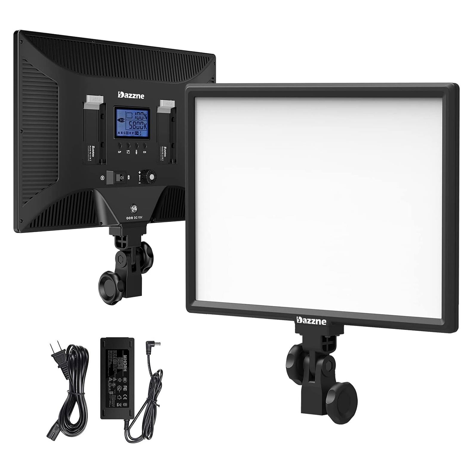 Luz de Video LED Bi-Color Dazzne D50 45W 3000K-8000K