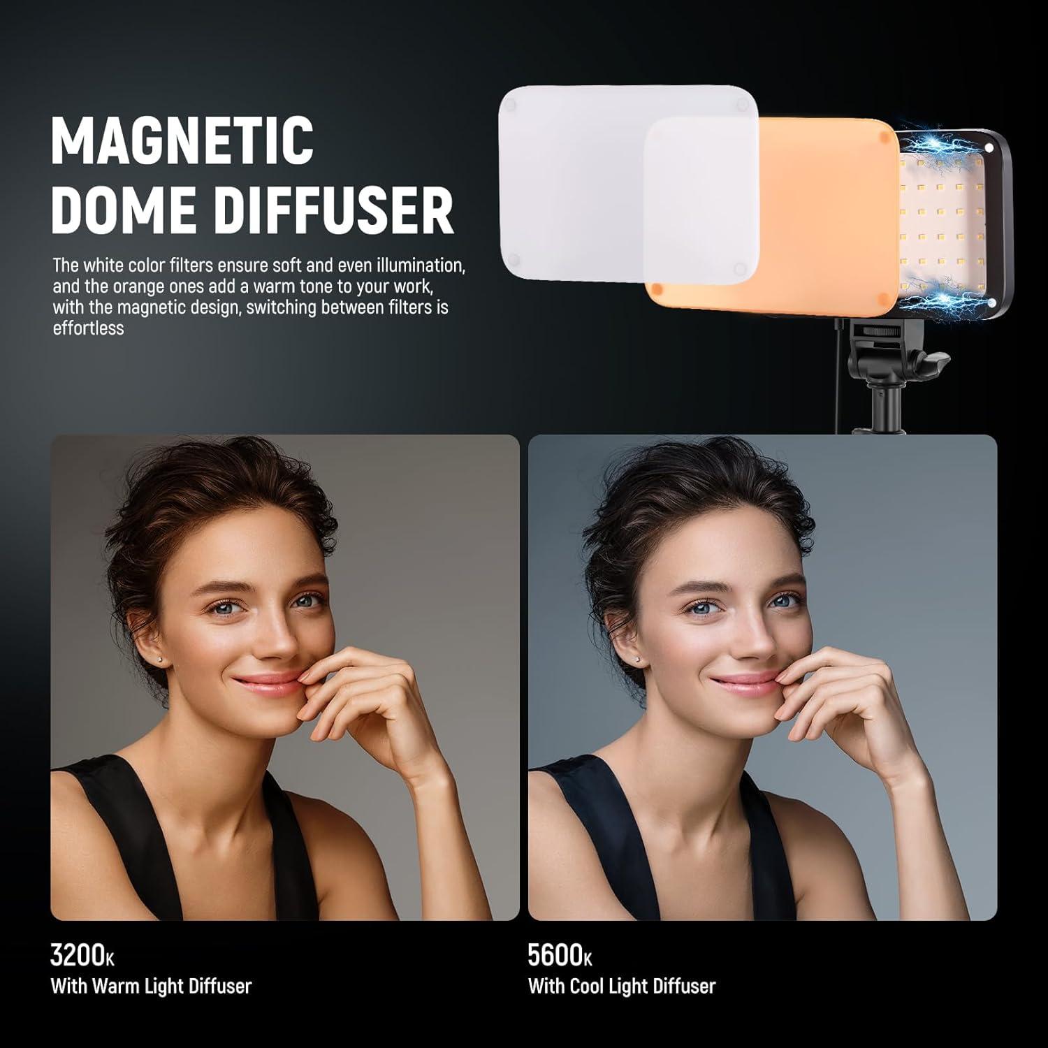 Kit de Iluminación LED Neewer BP66 Bi Color 3200K-5600K