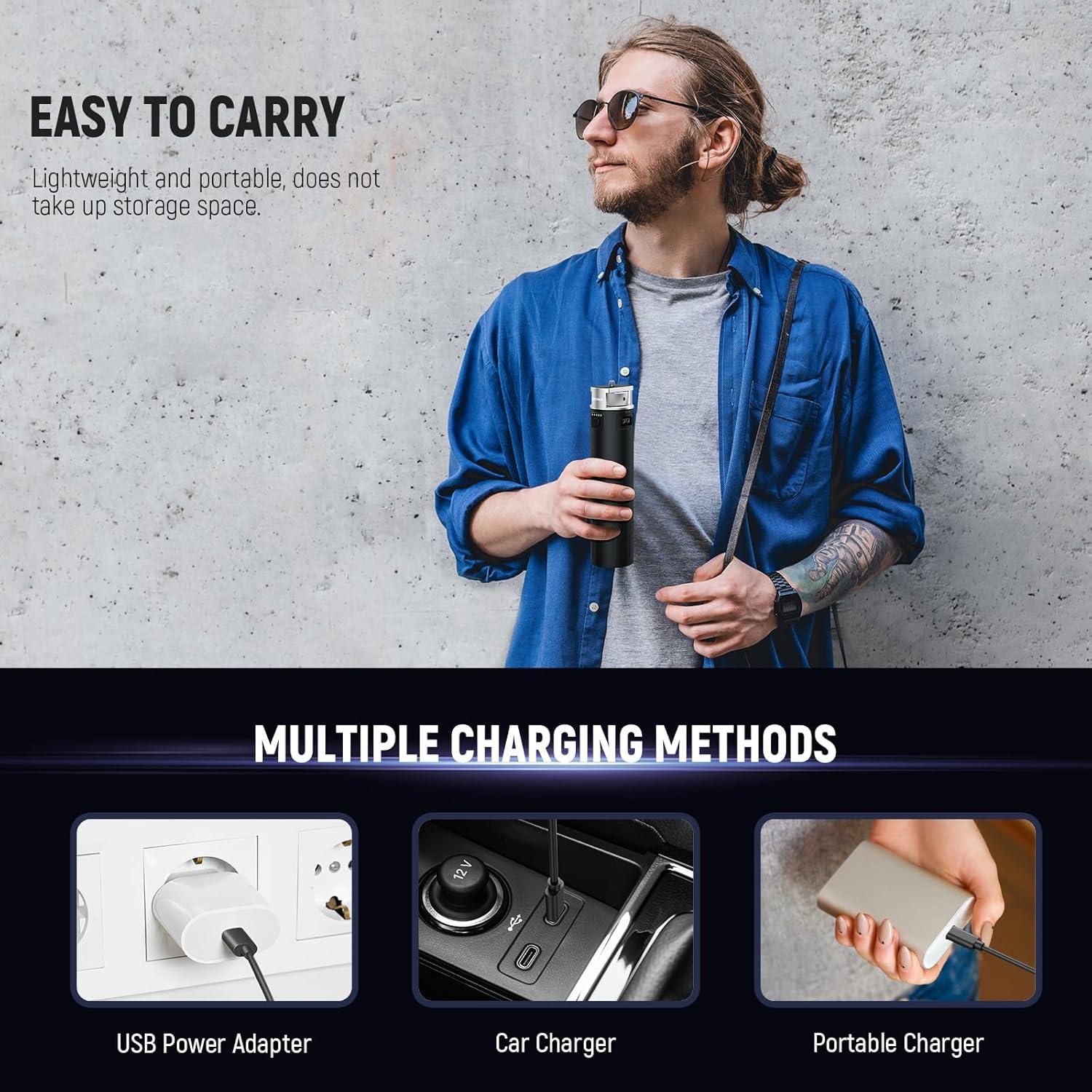 Empuñadura de Batería NEEWER PH99E 6800mAh para Luces COB