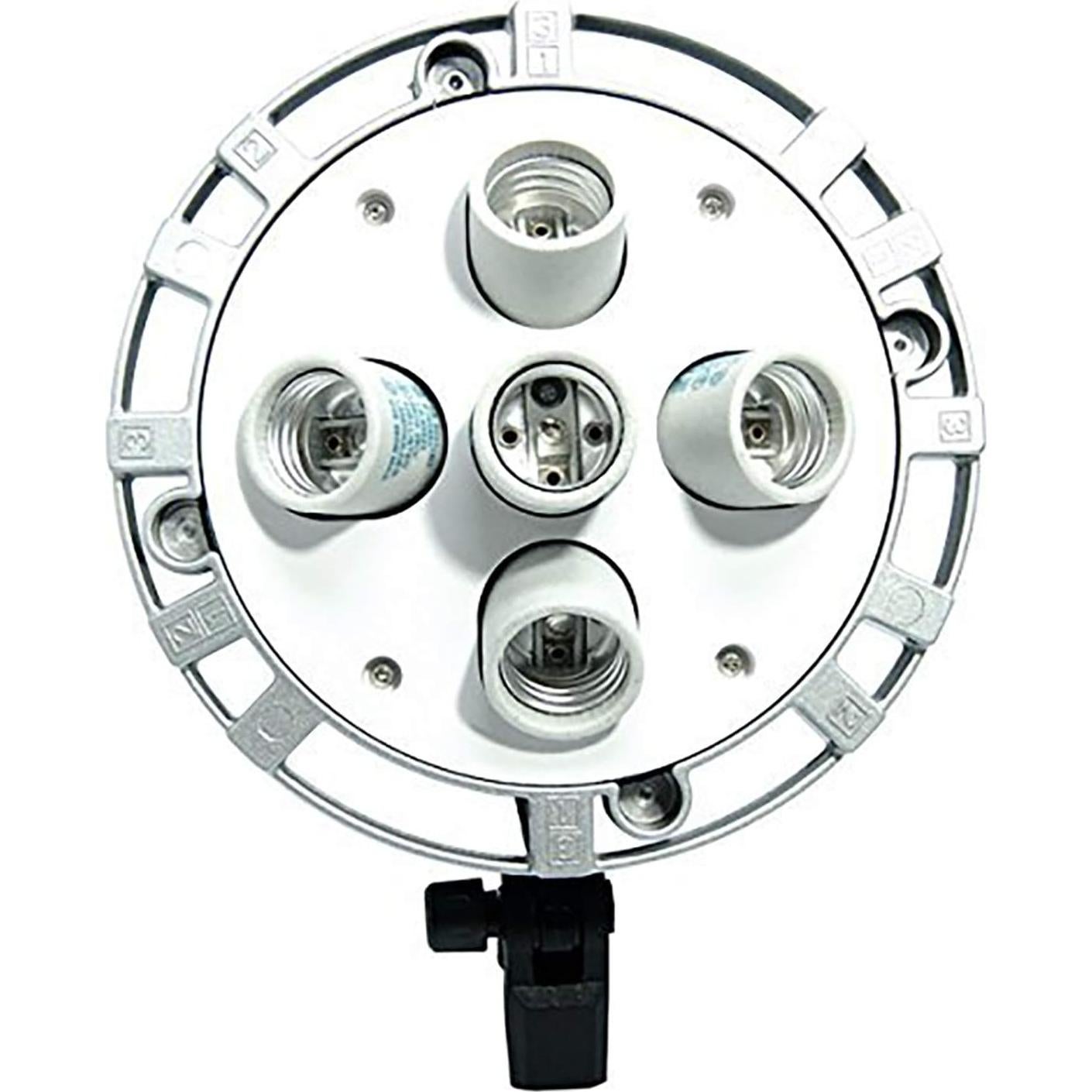 Portalámparas 5 en 1 E26 E27 LimoStudio AGG1434 Tricolor