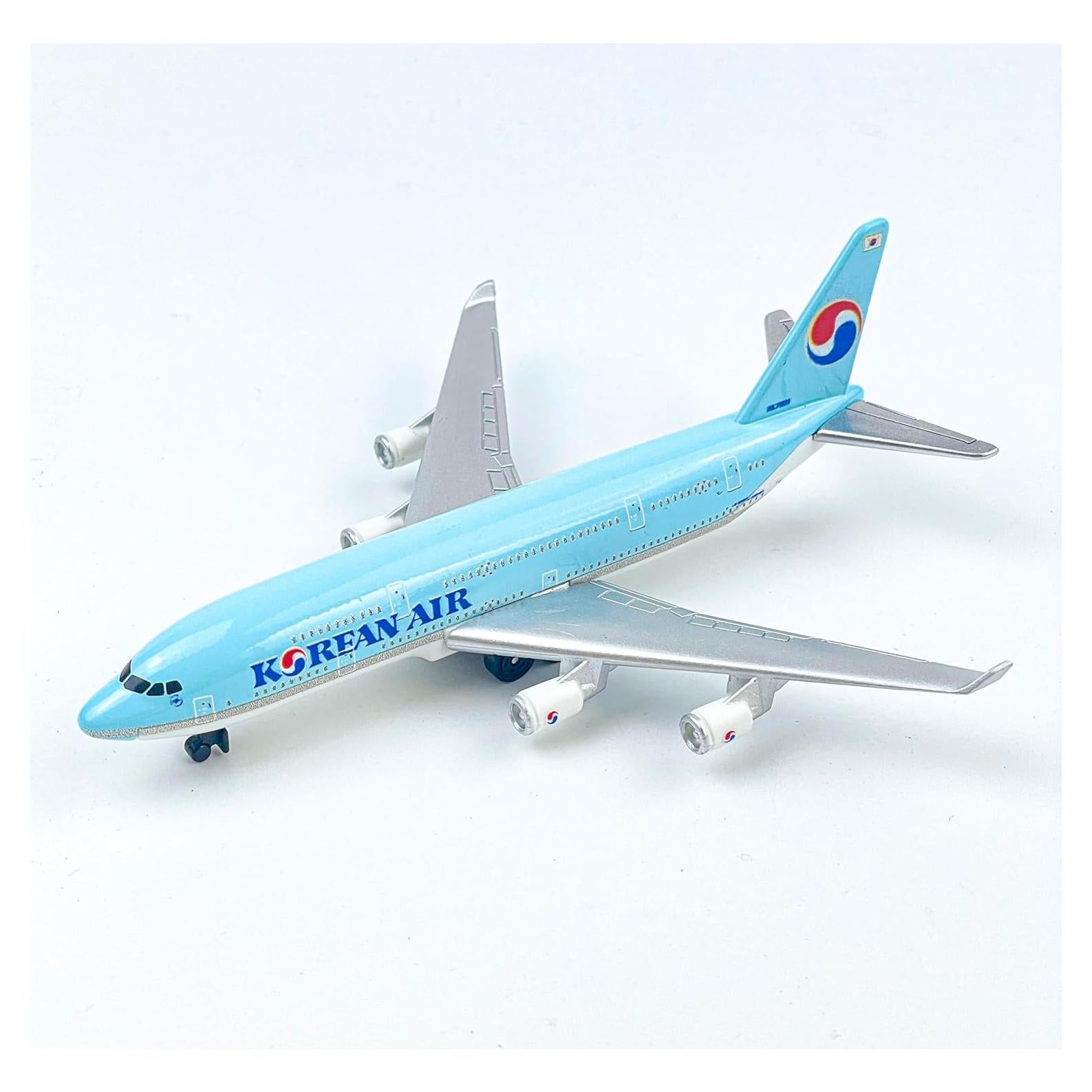 Modelo de avión WngAur WA-004 azul y blanco 15,24 cm