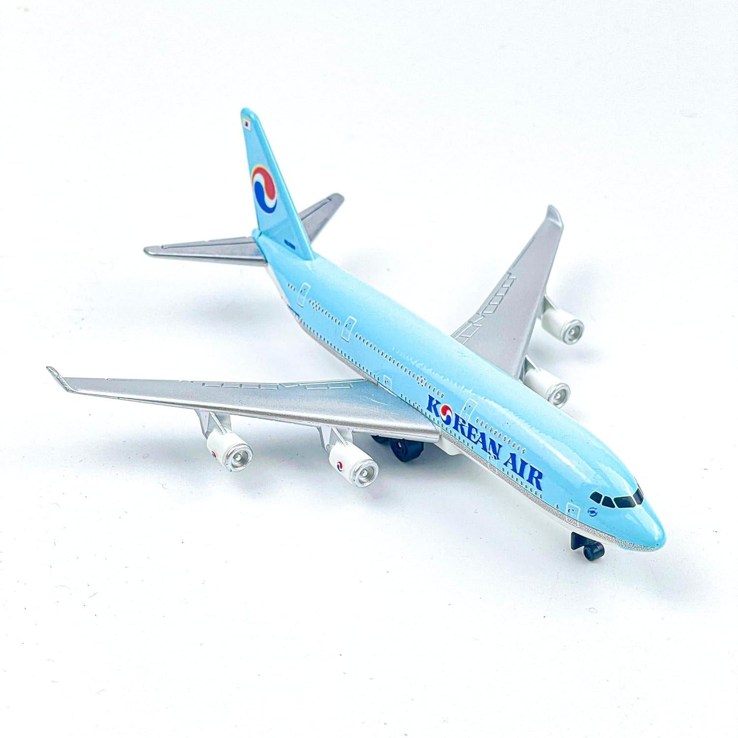 Modelo de avión WngAur WA-004 azul y blanco 15,24 cm