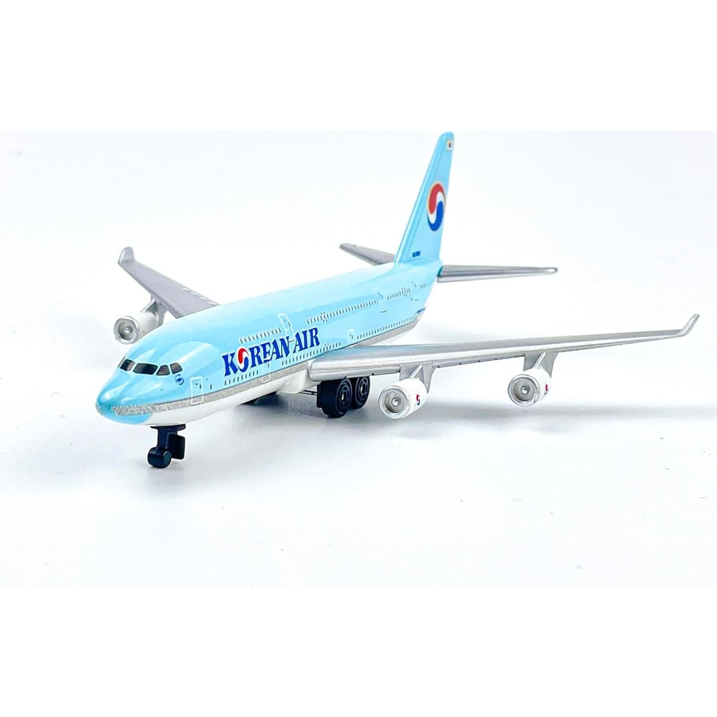 Modelo de avión WngAur WA-004 azul y blanco 15,24 cm